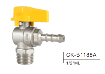 Brass gas valve CK-B1188A 1/2"ML