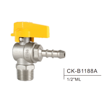 Válvula de gas de latón CK-B1188A 1/2 &quot;ml