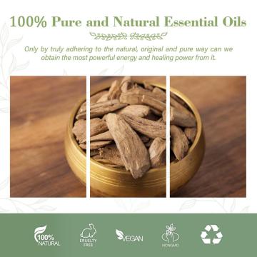 Oil de Agarwood de Extrato Puro de Atacado 100%para reduzir o estresse