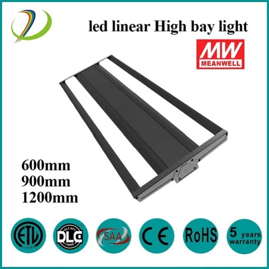 Motion sensor linear led high bay light