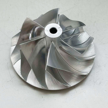 ซัพพลายเทอร์โบชาร์จเจอร์โรงงาน Forged Mill Billet Wheel Wheel 6+6 ใบมีดสำหรับรถยนต์ดัดแปลง