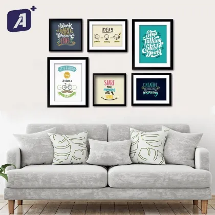 Personalized 12 Inch Plastic Photo Frame Wall Art Gallery