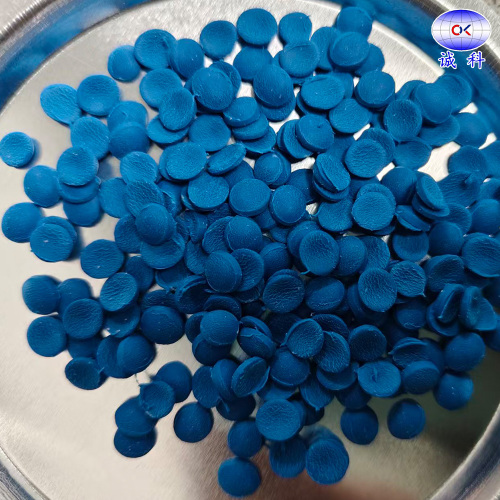 Enchimento azul para aplicações de alta qualidade