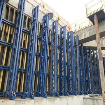 Efficiënt cantileverbekistingssysteem voor het storten van beton