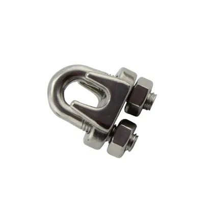 JIS Type Wire Rope Clips: M14 Malleable Steel Rigging Hardware
