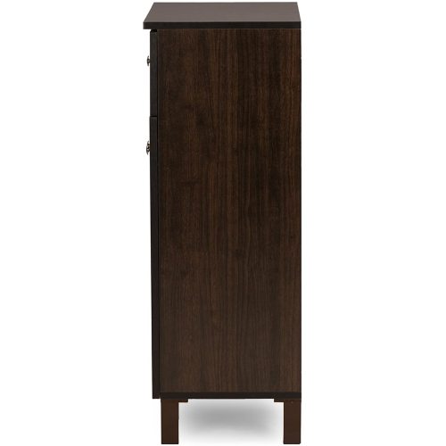 Modern Shoe Cabinet with 2 Doors and Drawer