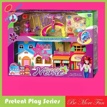 JTH40171 mini plastic house toy for children