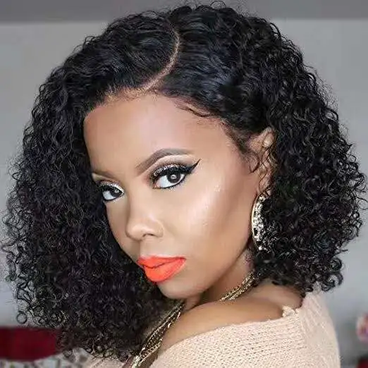 Pixie Cut Human Hair Wig Unprocessed Wholesale Vendors Raw Indian Lace Front Brazilian Virgin Cuticle Aligned Human Hair Wigs