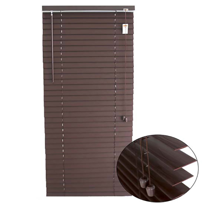 Präziser Stil Faux Holz Jalousien dekorative Fenster Jalousien