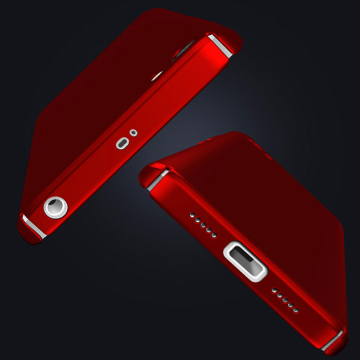 New pc material oil injection smooth luxury phone case for xiaomi mi5 plus back cover case