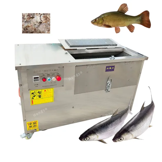 Automatic Fish De-scaling Machine for Large and Small Fish