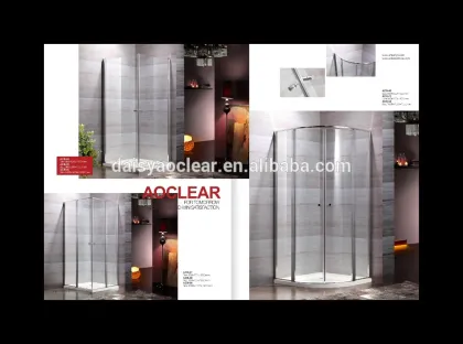 Simple shower cabin, shower room, shower enclosure, steam room, shower screen