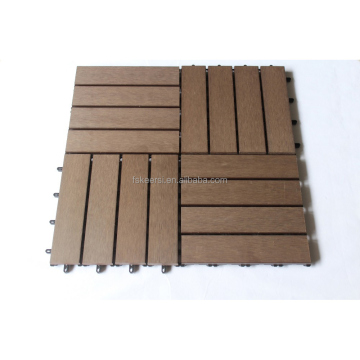 DIY WPC Flooring: Outdoor Wood Plastic Composite Tiles
