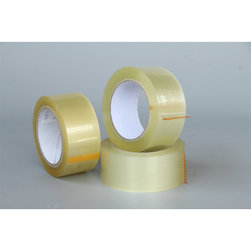 Yellowish stationery tape crystal clear tape