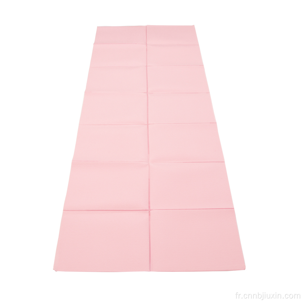 Mat de yoga pvc lavable non lavable pratique pratique