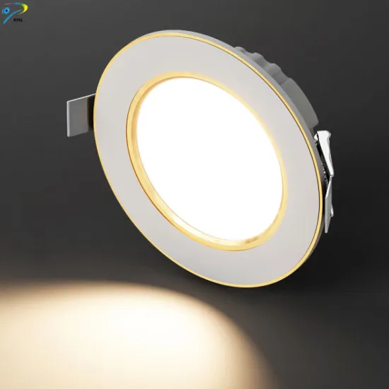 Aluminum AC220V LED Round Panel Ceiling Downlight