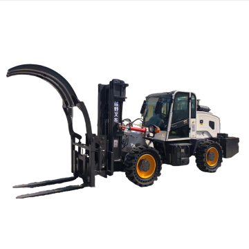 2024 Cheap Price Minggong Can Change Attachment Diesel Side Loader Tilting Forklift