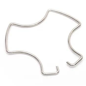 Polygonal Wire Steel Spring and Metal Clips Fasteners
