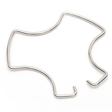 Polygonal Wire Steel Spring and Metal Clips Fasteners