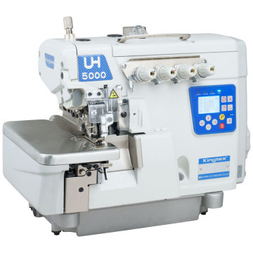 Kingtex de costura limpia UHD5004 Máquina de coser overlock de 4 hilos de 2 agujas