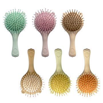 Candy Color Mini Baby Detangling Brush with Mirror