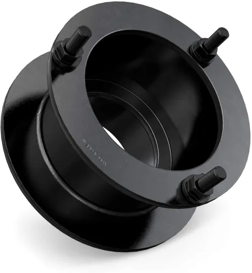 Front Leveling Lift Kit for Ram Trucks - Black Carbon Steel Coil Spring Spacers & Other Exterior Accessories