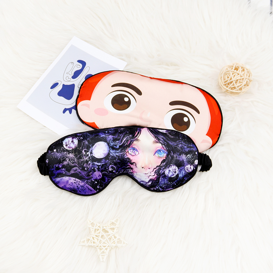 Blackout Sleep Eye Mask para aliviar la fatiga ocular