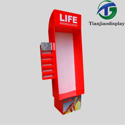 Single-Sided PVC Snow Foam Board Floor Display Stand