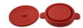 Bol de mélange flexible de silicone de cosmétiques rouge pour des enfants