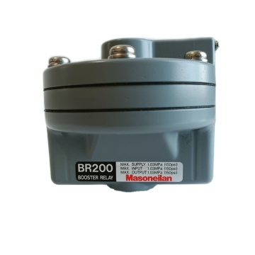 Spot BR200 Valve e Supercharger BR400: amplificatori di flusso di linea a gas Masoneilan e booster originali
