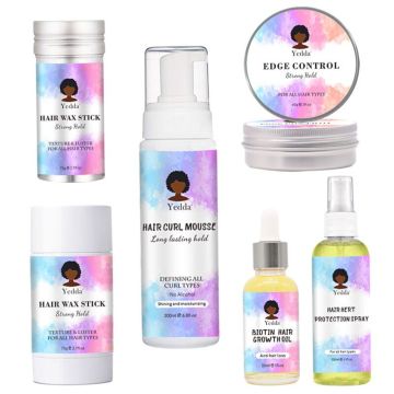 Alcohol-Free Organic Curling Mousse for Kinky Coily Twist Hair