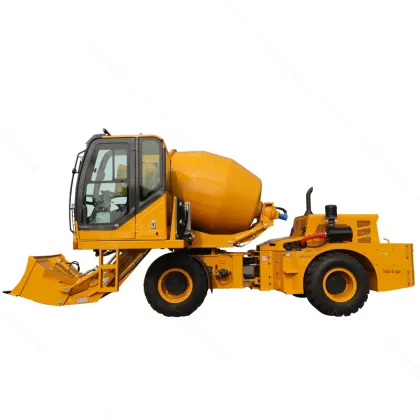 Concrete Machinery Auto Concrete Mixer Truck With Pump