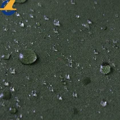 Green polyester fabric tarp waterproof