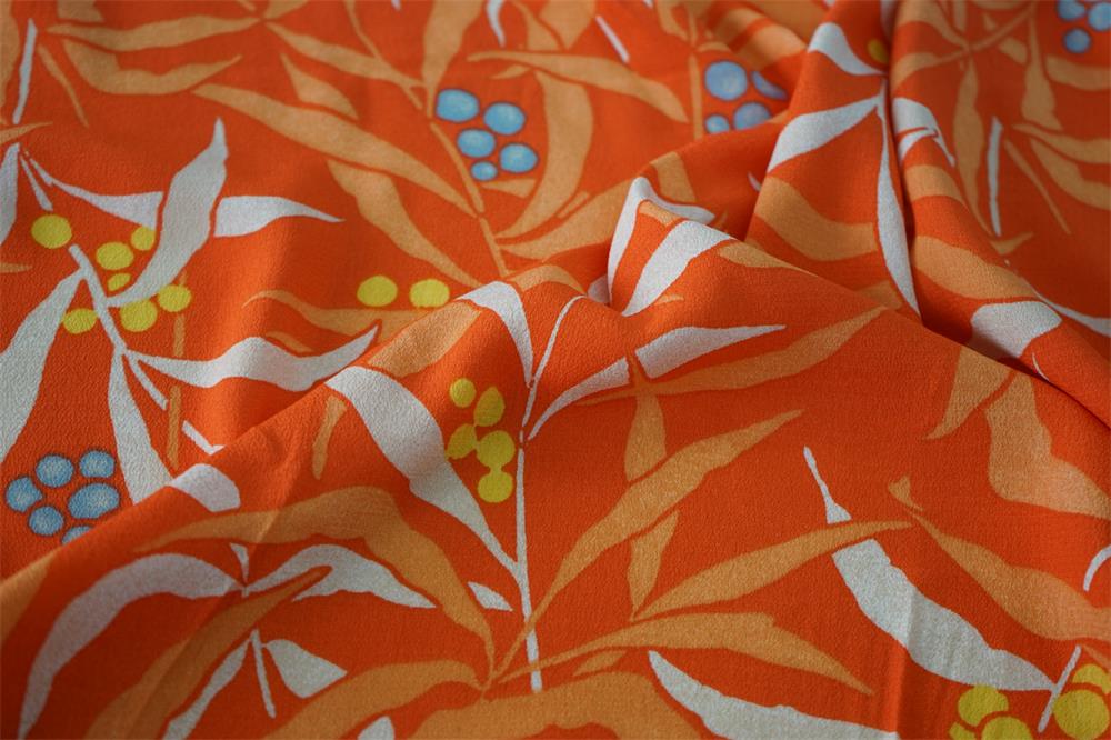 120D 30s Viscose Crepe Print Fabric