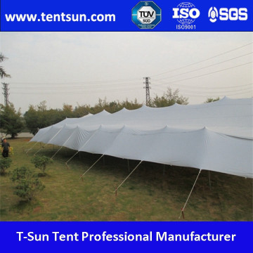 Outdoor party stretch tent with strong elastic fabric