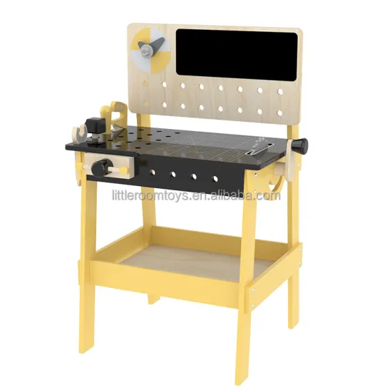 GH Wooden Workbench Kit - Kids Wooden DIY Nut Screws Assembly Toy