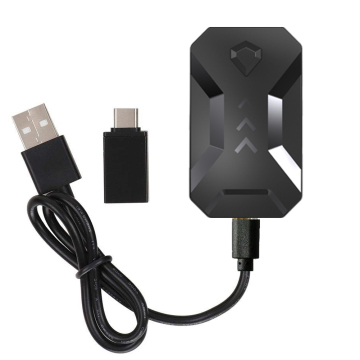 K1 Klawiatura Adapter myszy do konsoli: PS4, Xbox, PS5, Przełącznik Gamepad z przyciskiem głosu zestawu słuchawkowego