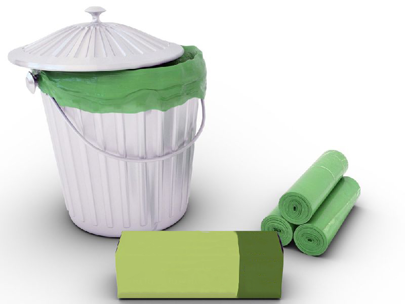 Plant-based Trash Can Liners 100% Biodegradable Compostable