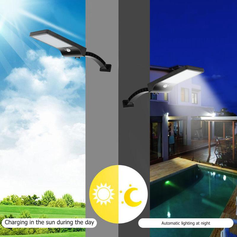 Solar Sensor Adjustable Outdoor Wall Light