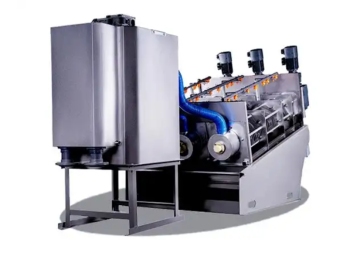 Pre concentration screw stacking machine