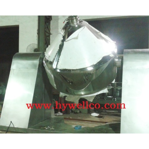 Máquina de secagem rotativa de cone duplo