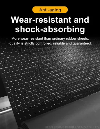 black industrial floor mats High elastic rubber sheet