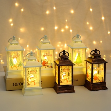 Weihnachten Windlampe Nachtlicht - Kindergarten Geschenk Handlamptisch Kerzendekoration Dekoration
