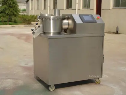 GMP standard high shear mixer granulator for pharmaceutical