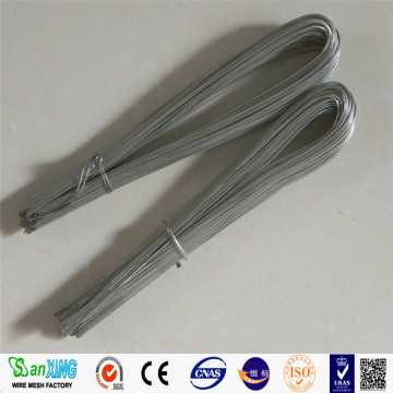 U type wire black galvanized PVC coated