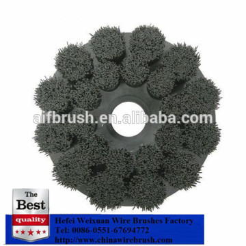 Most aggressive deburring action Abrasive bristle Shell Mill Brush