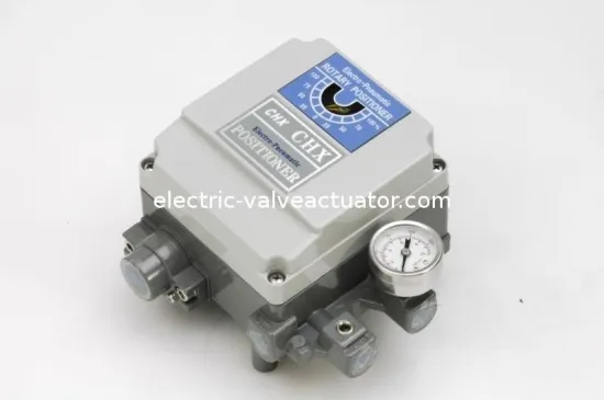 Ip66 Electric Valve Actuator , Electrical Valve Positioner Chx-1000