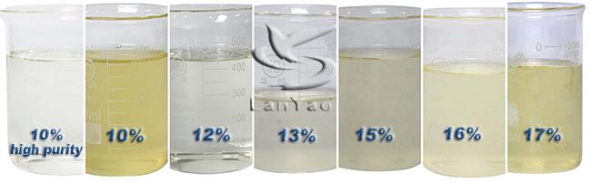 12% 염기성 72 투여 폐수 처리 PAC 식물 폴리 알루미늄 용액 제거 암모니아 0