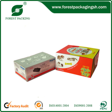 PUPPY FOOD PACKAGING BOX CORRUGATED MATERIAL