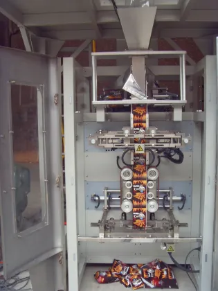 Supporting Devices Flat Bottom Bag Packing Macchine